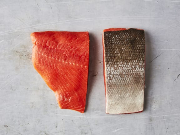 is salmon supposed to be pink inside